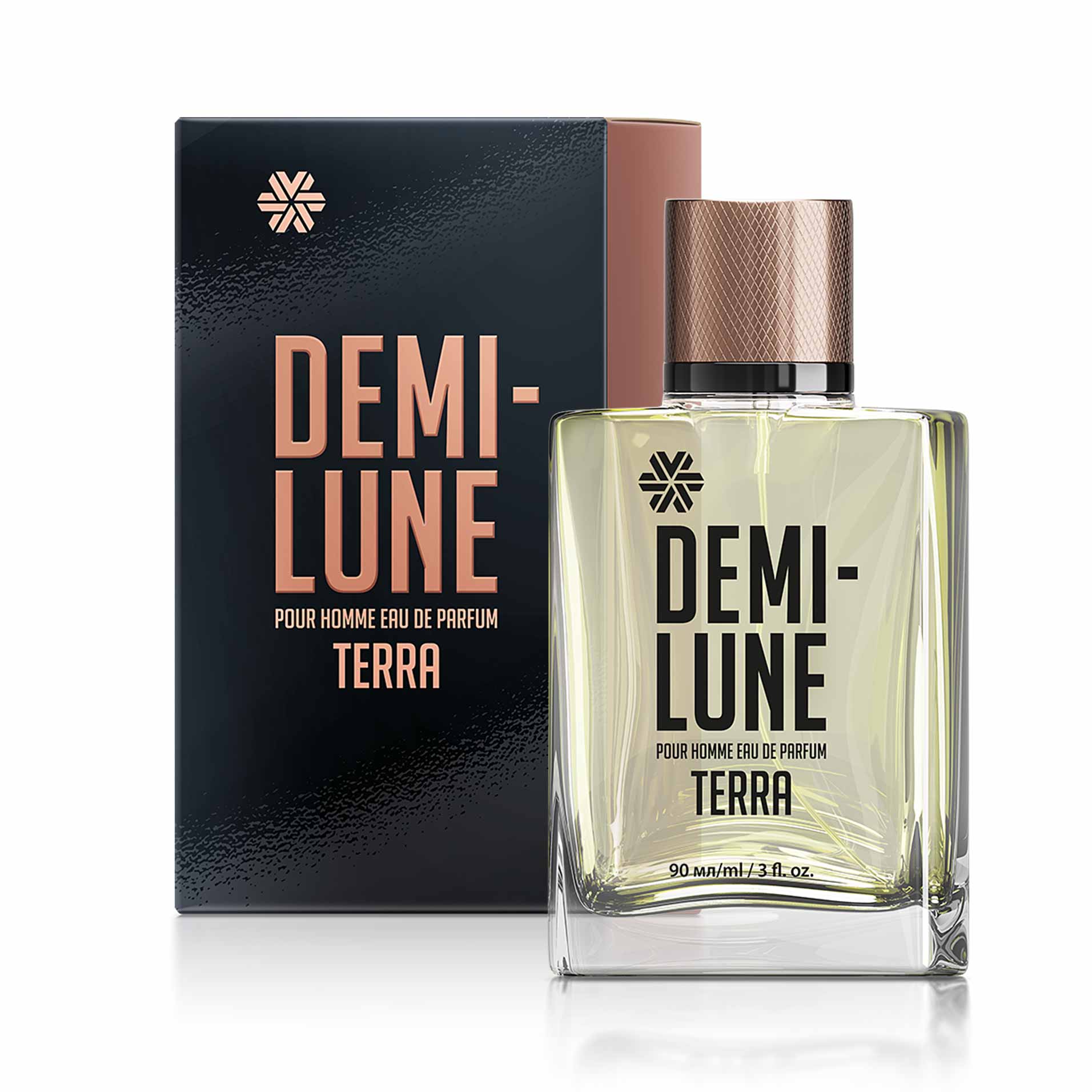 Demi-Lune Terra, парфюмерная вода для мужчин, 90 мл