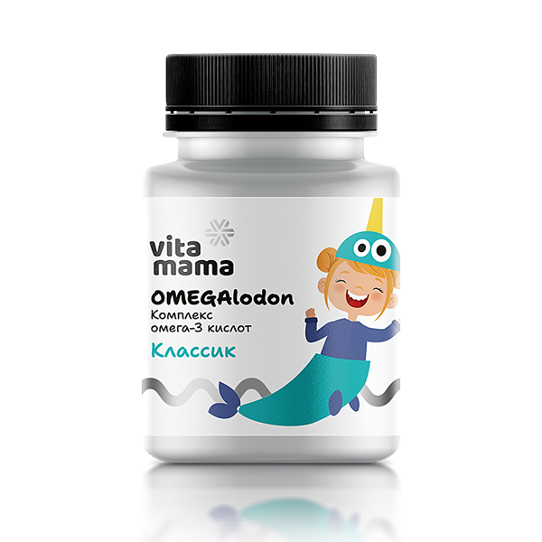 OMEGAlodon (классик), комплекс омега-3 кислот